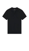 Cuts Coz Split Hem Polo In 블랙