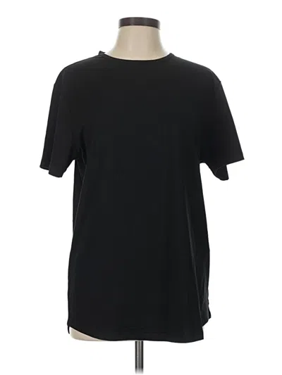 Cuts Short Sleeve T-shirt In Black