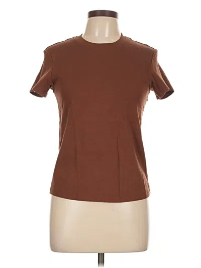 Pre-owned Cuts Short Sleeve T-shirt In Brown