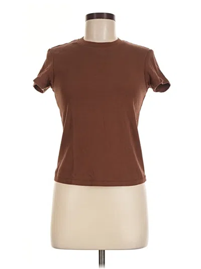 Pre-owned Cuts Short Sleeve T-shirt In Brown