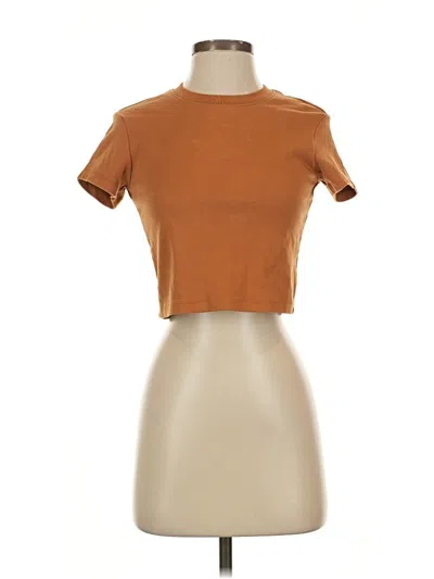 Pre-owned Cuts Short Sleeve T-shirt In Brown