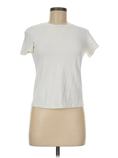 Pre-owned Cuts Short Sleeve T-shirt In White