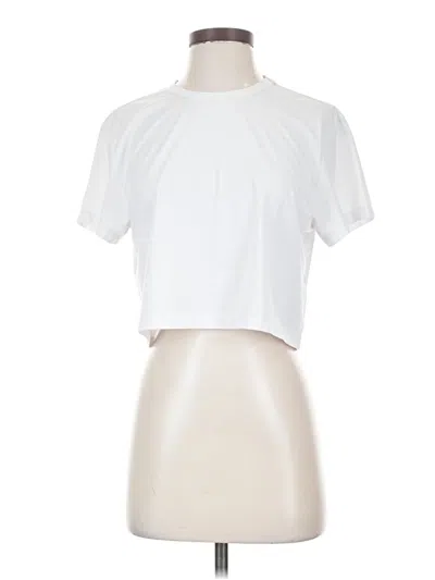 Pre-owned Cuts Short Sleeve T-shirt In White
