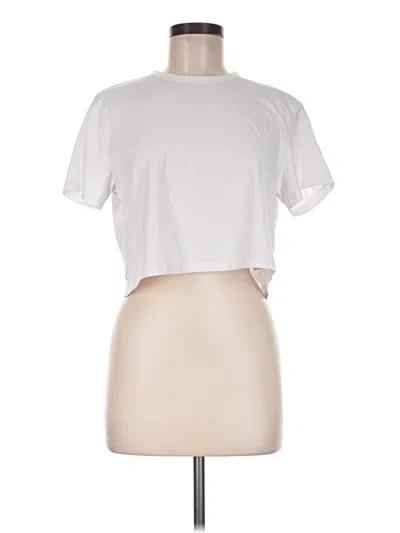 Pre-owned Cuts Short Sleeve T-shirt In White