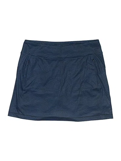 Pre-owned Cutter & Buck Active Skort In Blue