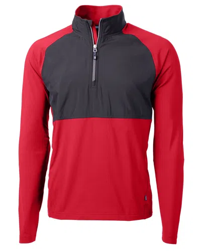 Cutter & Buck Adapt Eco Knit Hybrid Recycled Mens Quarter Zip