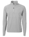 Cutter & Buck Adapt Eco Knit Hybrid Recycled Mens Quarter Zip