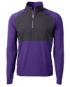 Cutter & Buck Adapt Eco Knit Hybrid Recycled Mens Quarter Zip