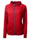 CUTTER & BUCK ADAPT ECO KNIT HYBRID RECYCLED WOMENS FULL ZIP JACKET