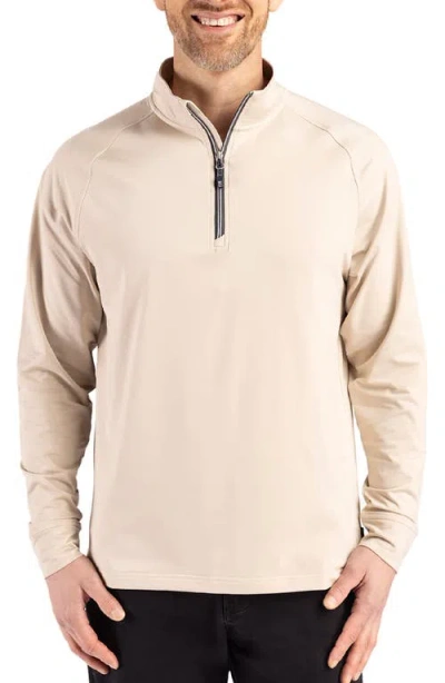 Cutter & Buck Adapt Knit Quarter Zip Pullover