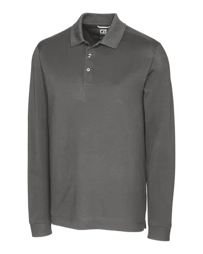 Cutter & Buck Advantage Eco Tri-blend Pique Mens Long Sleeve Polo
