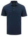 Cutter & Buck Advantage Refresh Epic Confidence Recycled Mens Big & Tall Tri-blend Pique Polo In Blue