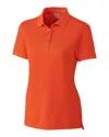 Cutter & Buck Advantage Tri-blend Pique Womens Polo Shirt In Multi
