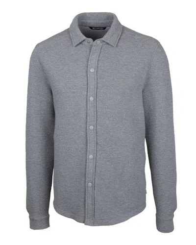 Cutter & Buck Big & Tall Coastal Shirt Jacket In Multi