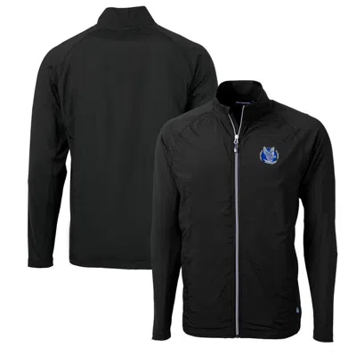 Cutter & Buck Black Air Force Falcons Adapt Eco Knit Hybrid Recycled Full-zip Jacket