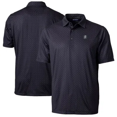 Cutter & Buck Black Baltimore Orioles City Connect Pike Double Dot Stretch Polo