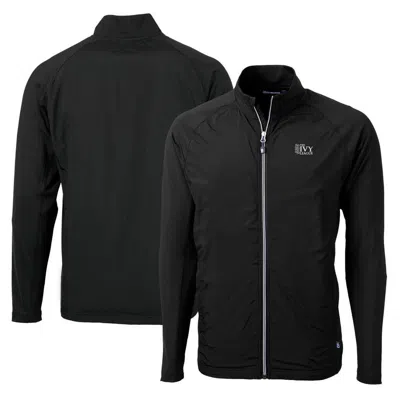 Cutter & Buck Black Ivy League Adapt Eco Knit Hybrid Recycled Full-zip Jacket