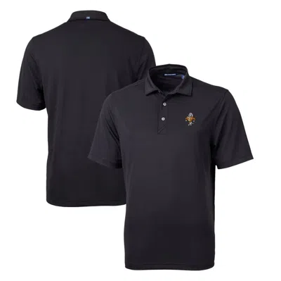 Cutter & Buck Black Tennessee Volunteers Big & Tall Virtue Eco Pique Recycled Drytec Polo