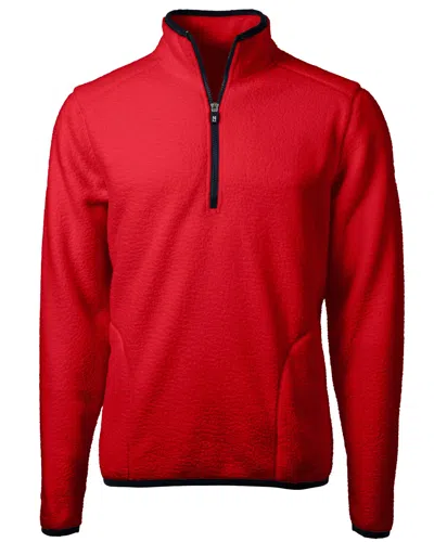CUTTER & BUCK CASCADE ECO FLEECE MENS QUARTER ZIP JACKET