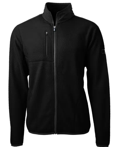 Cutter & Buck Cascade Eco Mens Fleece Jacket In Black