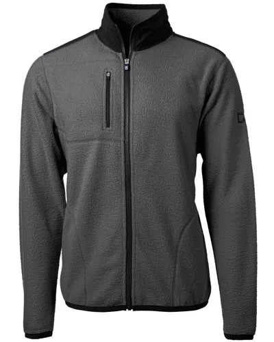 Cutter & Buck Cascade Eco Mens Fleece Jacket In Gray