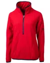 Cutter & Buck Cascade Eco Womens Fleece Pullover Jacket