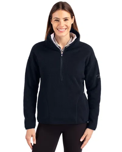 Cutter & Buck Cascade Eco Womens Fleece Pullover Jacket In Multi