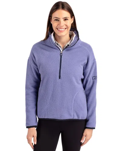 Cutter & Buck Cascade Eco Womens Fleece Pullover Jacket In Multi