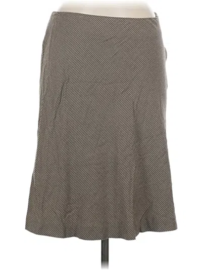 Pre-owned Cutter & Buck Casual Skirt In Gray