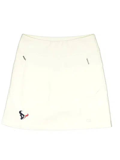 Pre-owned Cutter & Buck Casual Skirt In Ivory