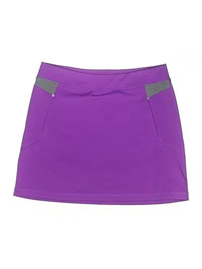 Pre-owned Cutter & Buck Casual Skirt In Purple