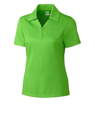 Cutter & Buck Cb Drytec Genre Textured Solid Womens Polo Shirt In Multi