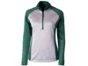 Cutter & Buck Cbuk Ladies' All-star Printed Half-zip Jacket In Green