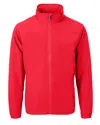 Cutter & Buck Charter Water Resistant Packable Full Zip Recycled Polyester Jacket In Red