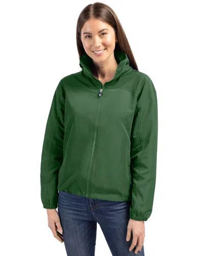 Cutter & Buck Charter Eco Recycled Womens Full-zip Jacket In Multi