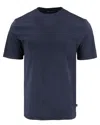 Cutter & Buck Coastline Epic Comfort Recycled Mens Short Sleeve Tee In Blue