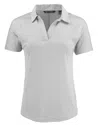 Cutter & Buck Coastline Epic Comfort Recycled Womens Dolman Polo In White