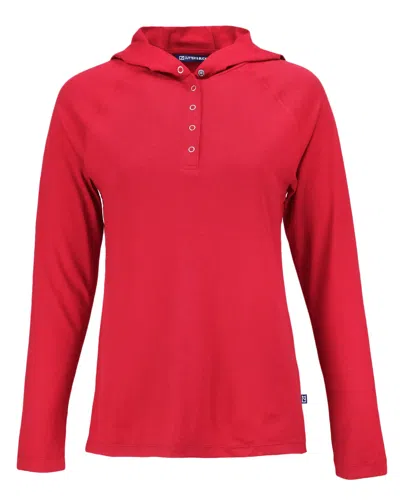 Cutter & Buck Coastline Epic Comfort Recycled Womens Hooded Shirt