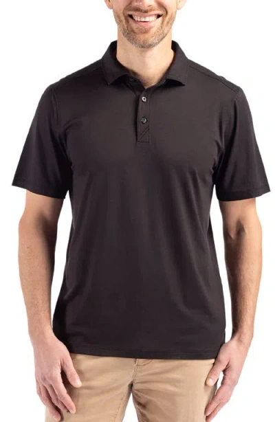 Cutter & Buck Coastline Epic Comfort Polo In Black