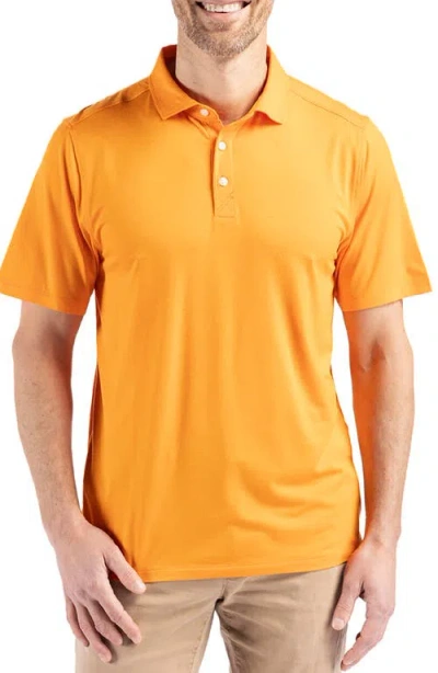 Cutter & Buck Coastline Epic Comfort Polo In Orange Burst