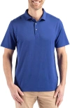 Cutter & Buck Advantage Refresh Epic Confidence Recycled Womens Tri-blend Pique Polo In Tour Blue