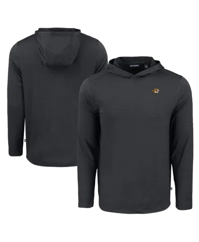 Cutter & Buck Men's Black Arkansas Razorbacks Coastline Epic Comfort Eco Long Sleeve Hoodie T-shirt