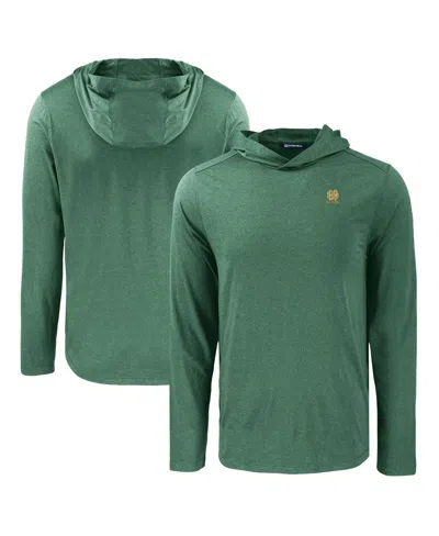 Cutter & Buck Men's Green Notre Dame Fighting Irish Coastline Epic Comfort Eco Long Sleeve Hoodie T-shirt