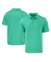 Cutter & Buck Men's Kelly Green Notre Dame Fighting Irish Coastline Epic Comfort Eco Polo In Kelly Green