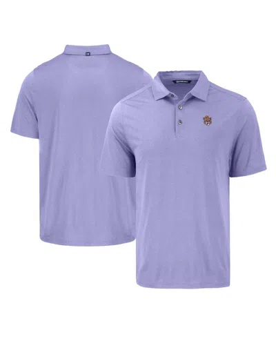 Cutter & Buck Men's Purple Lsu Tigers Coastline Epic Comfort Eco Polo
