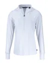 Cutter & Buck Daybreak Eco Recycled Womens Half Zip Hoodie