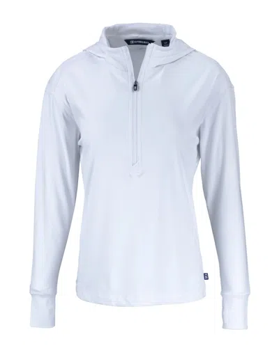 Cutter & Buck Daybreak Eco Recycled Womens Half Zip Hoodie