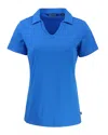 Cutter & Buck Daybreak Eco Recycled Womens V-neck Polo In Multi