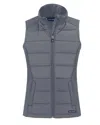 Cutter & Buck Evoke Hybrid Softshell Recycled Womens Full Zip Vest