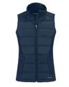 Cutter & Buck Evoke Hybrid Softshell Recycled Womens Full Zip Vest